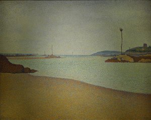 Saint-Briac, De bakens door Paul Signac