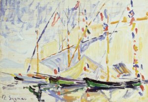 Saint Tropez door Paul Signac