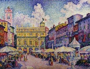 De kruidenmarkt, Verona