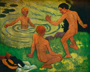 Jongens Zwemmen, 1906