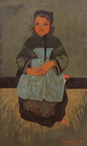 Bretons meisje, Marie Francisaille, 1896