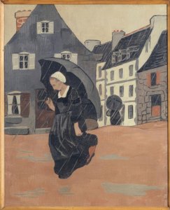 De regenbui door Paul Sérusier
