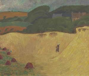 Het strand van Les Grands Sables bij Le Pouldu door Paul Sérusier