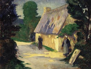 Het Dorpspad, 1890 door Paul Sérusier