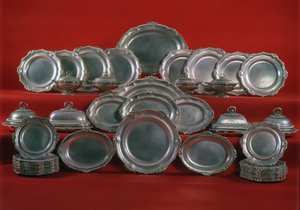 De Egremont Service, een George III diner-service door Paul Storr