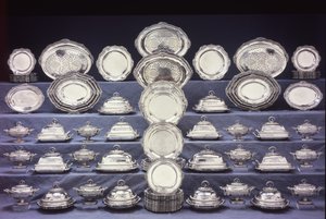 De Egremont-service, een George III-dinerservice door Paul Storr