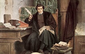 Maarten Luther, mei 1521 tot maart 1522 door Friedrich Paul Thumann