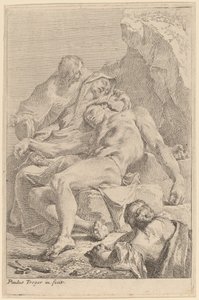 Pietà door Paul Troger