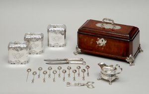 Theeservies, c.1735 door Paul de Lamerie
