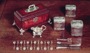 Thee servies, ca. 1735 door Paul de Lamerie