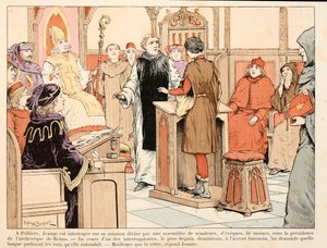Illustratie uit het boek Jeanne d