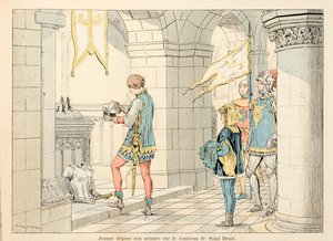 Illustratie uit het boek Jeanne d