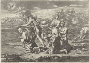 Doop van Christus in de Jordaan door Paul van Somer (II)