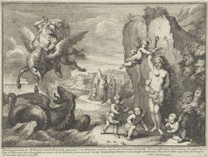 Perseus en Andromeda door Paul van Somer (II)