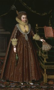 Elizabeth, gravin van Kellie door Paul van Somer