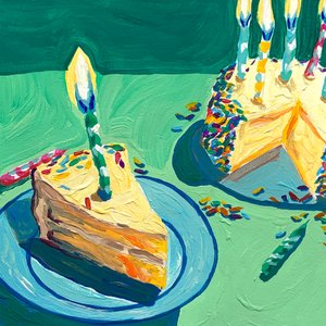 Feestelijke stukjes taart door Pauline Wegman | Key and Sea Creative