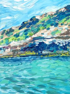 Levendige kustwateren door Pauline Wegman | Key and Sea Creative