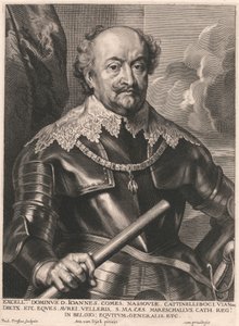 Excellmus. Dominus. D. Joannes. Comes. Nassovië. Cattinelliboci. Vian Dietz. Etc door Paulus Pontius