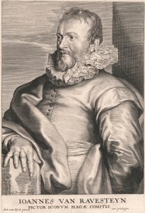 Joannes van Ravesteyn, Pictor Iconum Hagæ Comitis door Paulus Pontius