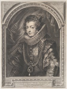 Portret van Elisabeth van Bourbon, Koningin van Spanje, 1632
