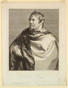 Portret van Gerard Seghers, uit de Icones Principum Virorum door Paulus Pontius