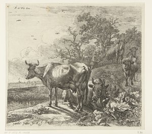 De veehoeder door Paulus Potter