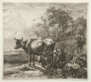 De koeherder door Paulus Potter