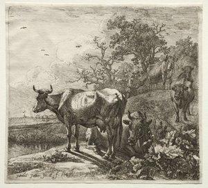 De koeherder door Paulus Potter