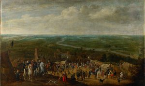 Prins Frederik Hendrik bij het beleg van 