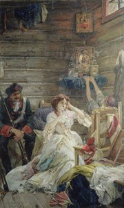 Lady Maria Hamilton Voor de Executie, 26 maart 1799 door Pavel Alexandrovich Svedomsky