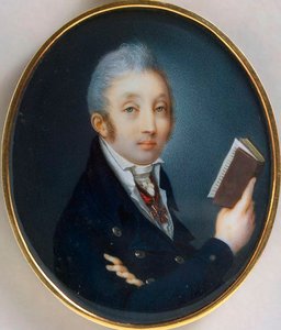 Portret van de staatssecretaris en hervormers graaf Michail Speransky door Pavel Alexeevich Ivanov