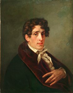 Portret van de kunstenaar Graaf Fyodor Petrovich Tolstoy 1783-1873, 1809