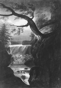 Niagara Falls—Canadese zijde bij maanlicht, 1811-ca. 1813
