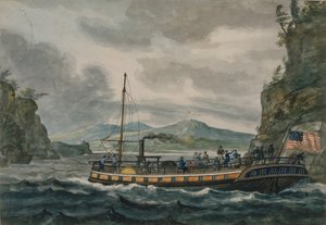 Stoombootreis op de Hudson River