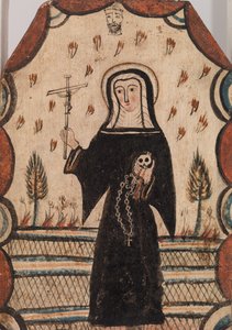 Sint Rita van Cascia, c.1815 door Pedro Antonio Frésquis