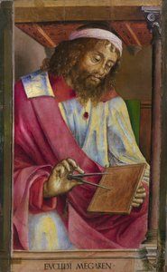 Euclides van Alexandrië door Pedro Berruguete