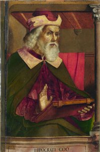 Hippocrates door Pedro Berruguete