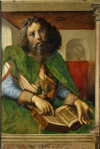 Portret van Plato, filosoof van het oude Griekenland
