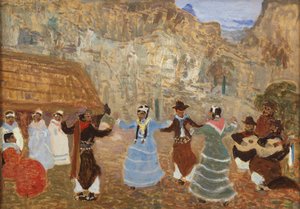 Creoolse Dans door Pedro Figari