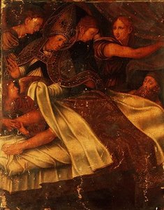 De Wonderbaarlijke Genezing van de Koning van Catalonië en Aragon, Martin 