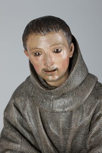 San Diego van Alcala, ca. 1665-70 door Pedro de Mena