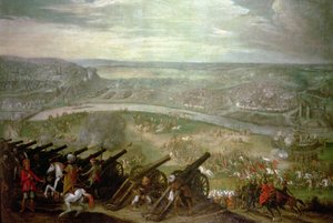 Suliemans belegering van Wenen in 1529 door Peeter Snayers