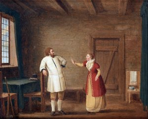 Koning Gustav Vasa in Ornaes door Pehr Hilleström