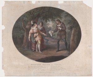 Rosalind, Oliver en Celia, Shakespeare, Zoals je het leuk vindt, Act 4, Scene 6, 1791