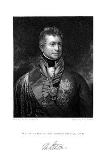 Sir Thomas Picton, Britse soldaat