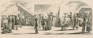 Bartholomew Fair, Londen: Zondag voor de kermis, Greenwich door Percy Cruikshank