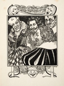 Een pratende papegaai, uit Honderd anekdotes van dieren, pub. 1924 door Percy J. Billingshurst