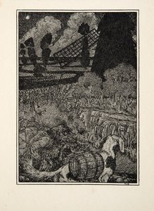 Hondensmokkelaars, uit Honderd Anekdotes van Dieren, uitgegeven 1924 door Percy J. Billingshurst