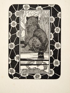 Krabben vissen, uit Honderd anekdotes van dieren, pub. 1924 door Percy J. Billingshurst