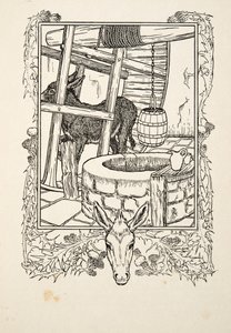 Water Halen, uit Honderd Anekdotes van Dieren, uitgegeven 1924 door Percy J. Billingshurst